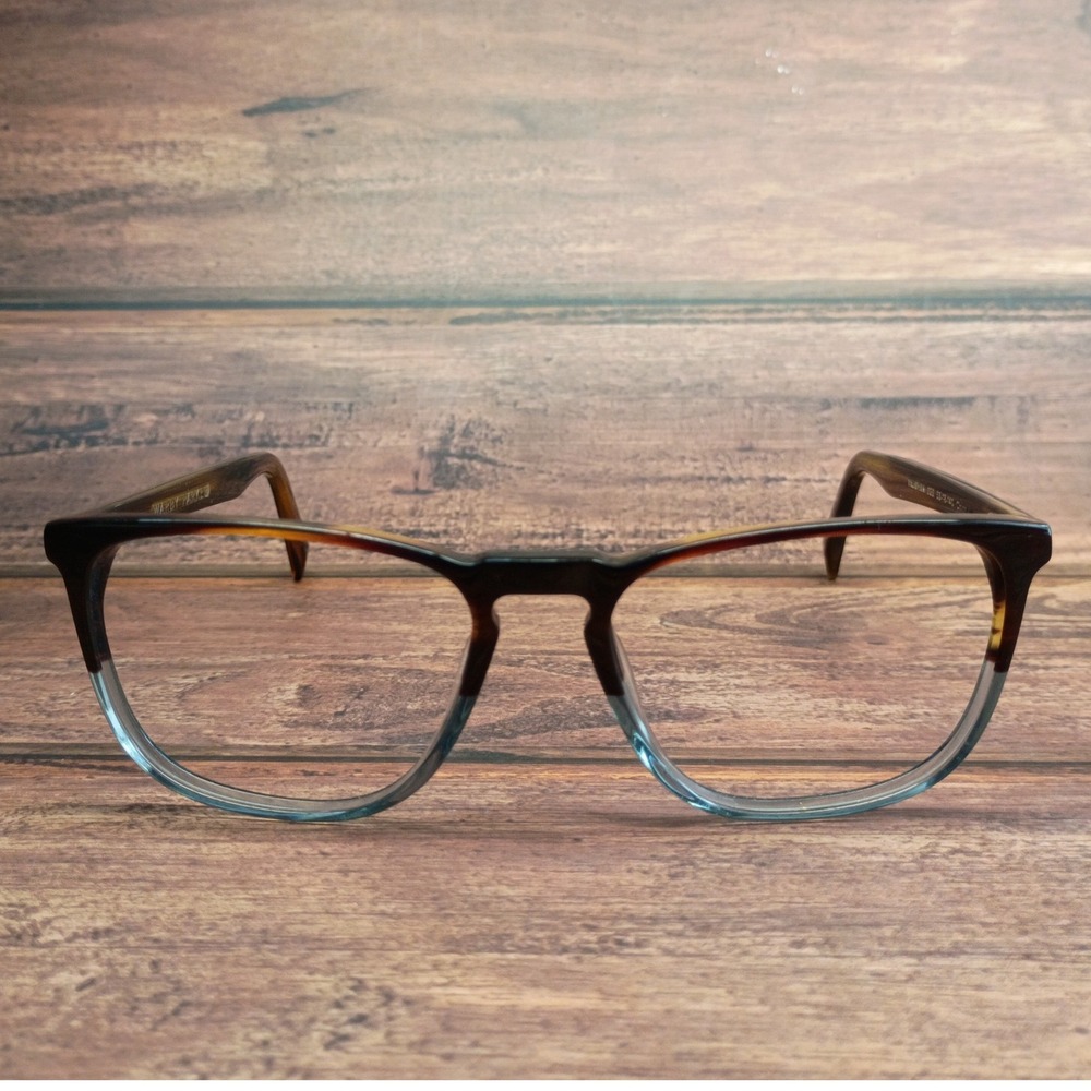 Warby Parker Vaughan 325 Eyeglass Frames Tortoise Blue Gradient 53-18-140